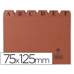 INDICES FICHERO Nº2 75X125 MM