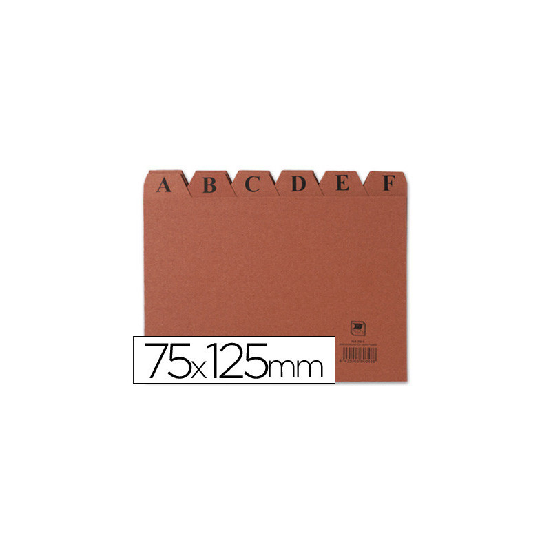 INDICES FICHERO Nº2 75X125 MM