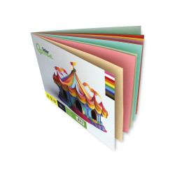 BLOC  10 H CARTULINA 240X315MM 10 H.SURTIDOS LIDERPAPEL