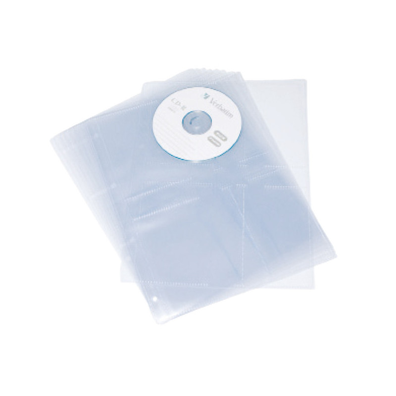 FUNDA CD PP A4 4 TALADROS