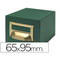 FICHERO N.1 TAMAÑO 65X95 MM  500 FICHAS