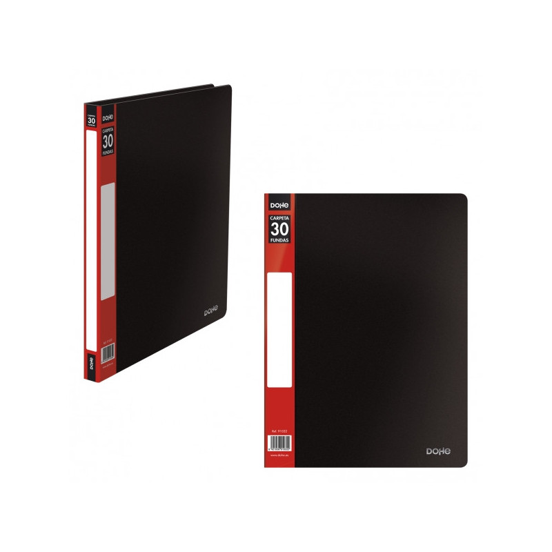 CARP. PORTAFUNDAS 30 FUNDAS LOMO PERSONALIZABLE