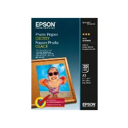 PAPEL FOTO A3 GLOSSY 20 HOJAS EPSON 200 GRS