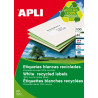 ETIQUET 210X297 RECICLADAS  ADHESIVAS