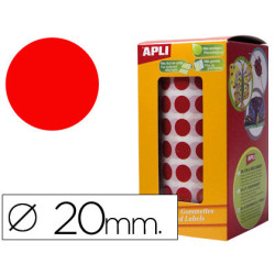 GOMETS REDONDO 20 MM  ROLLO 1770 UDS