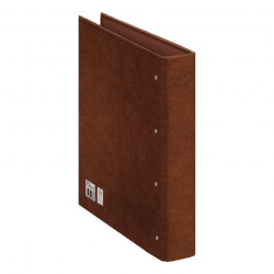 CARPETA  Fº 4 anill. 40 mm MIXTA  MARRON