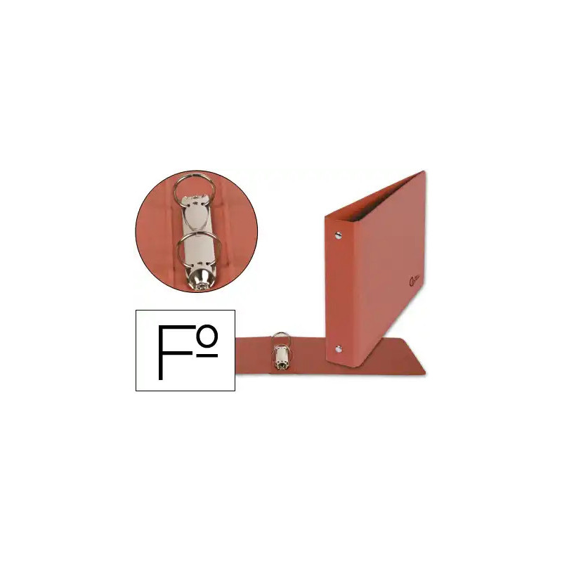 CARPETA Fº APAIS. 2 ANILL. 25MM MARRON