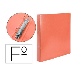 CARPETA Fº 2 ANILL. 25mm MARRON