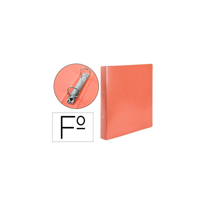 CARPETA Fº 2 ANILL. 25mm MARRON