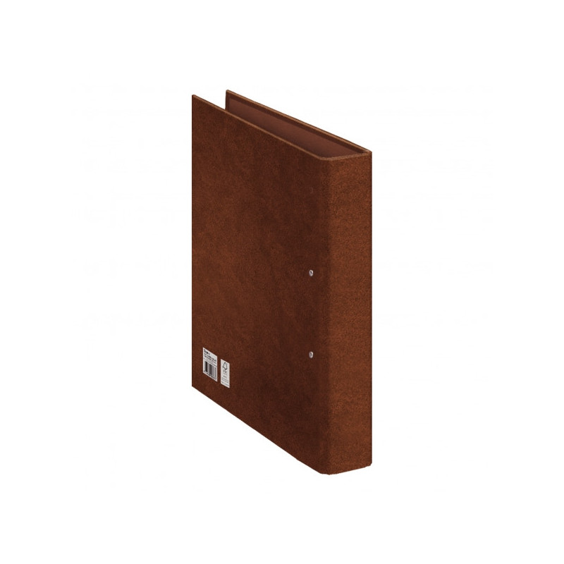 CARPETA Fº 2 ANILL. 40 mm  MARRON