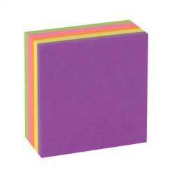 CUBO NOTAS 51X51 MM COLORES SURTIDOS