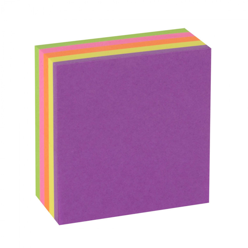 CUBO NOTAS 51X51 MM COLORES SURTIDOS