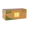BLOC NOTAS 76 X 76 MM RECICLADAS AMARILLAS 100 H.AUTOADHESIVAS  (Pack de 12 unidades)