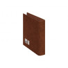 CARPETA 4º 2 ANILL. 25 mm  mixtas MARRON