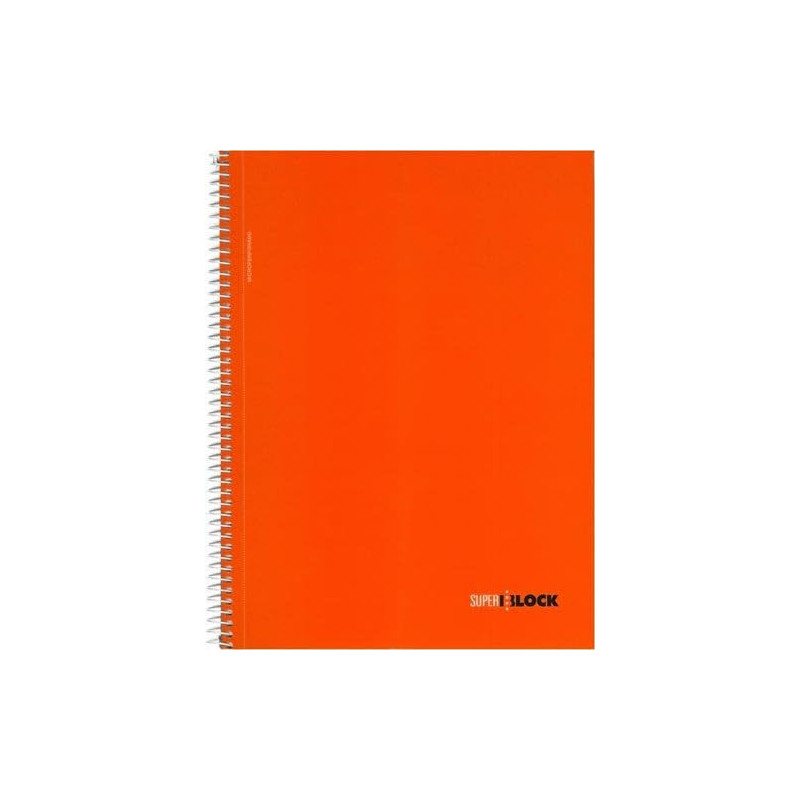 CUADERNO A4 160H 5x5 CUADRIC. ESPIRAL 60g