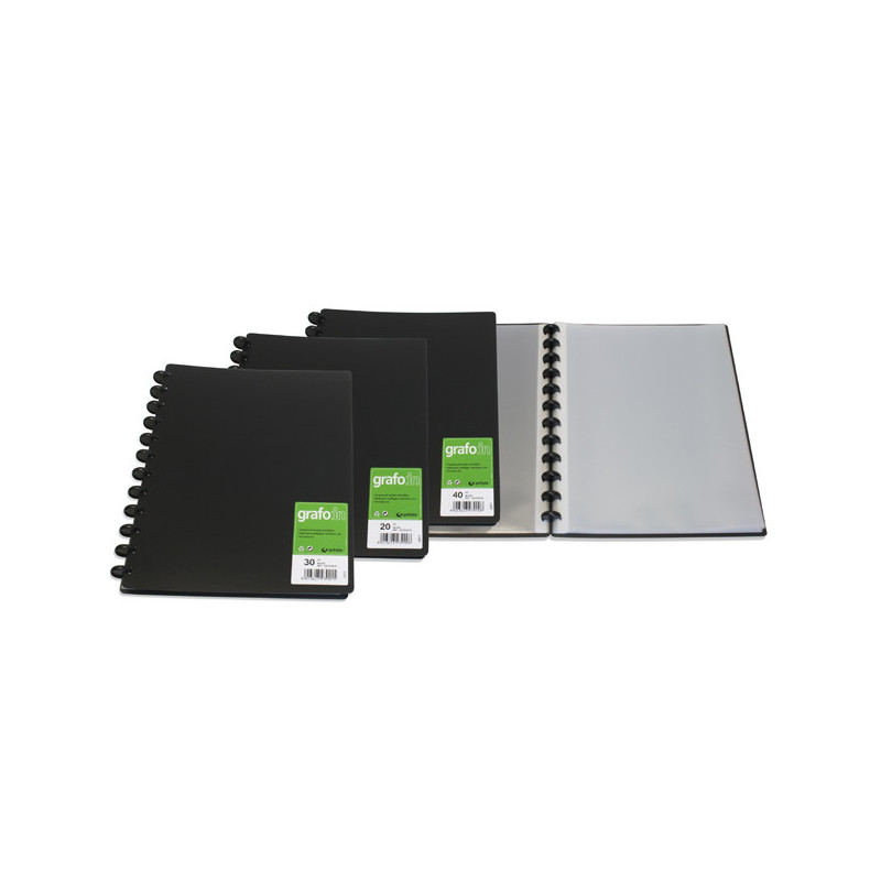 CARP. FUNDAS 50 FUNDAS DISCOS PP OPACO RÍGIDO A4