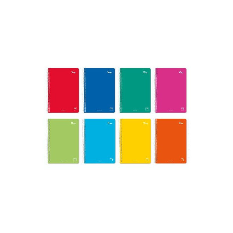 CUADERNO Fº 80 H ESPIRALTAPA DURA 60 GRS