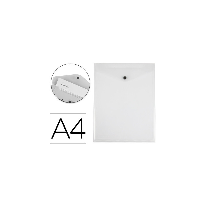 BOLSA A4 VERTICAL PP. DOSSIER BROCHE