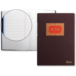 LIBRO ACTAS RAYADO  FOLIO 50 HOJAS