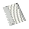 SEPARADOR A-Z A4 PP GRIS