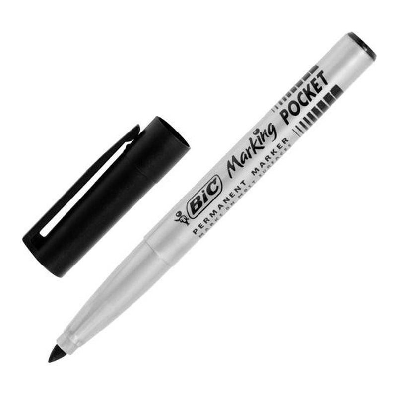 MARCADOR CD'S. BIC ECOLINE TRAZO 1MM A/N