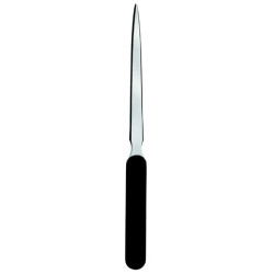 ABRECARTAS  CROMADO CURVO 23 CM