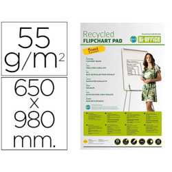 BLOC CONGRESO 65*98  PAPEL RECICLADO 55 GRS