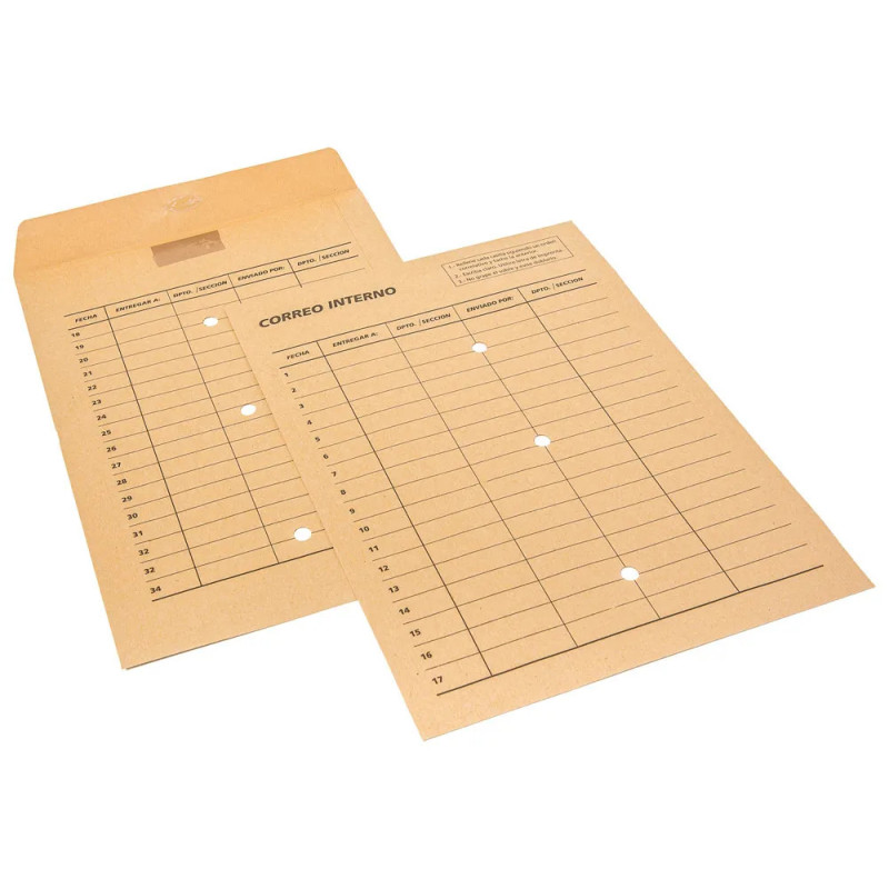 BOLSA CORREO INTERNO 250X353 MM