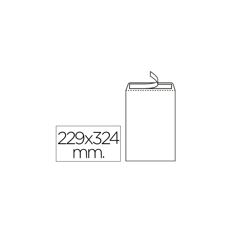 BOLSA BLANCO, 229 X 324 MM