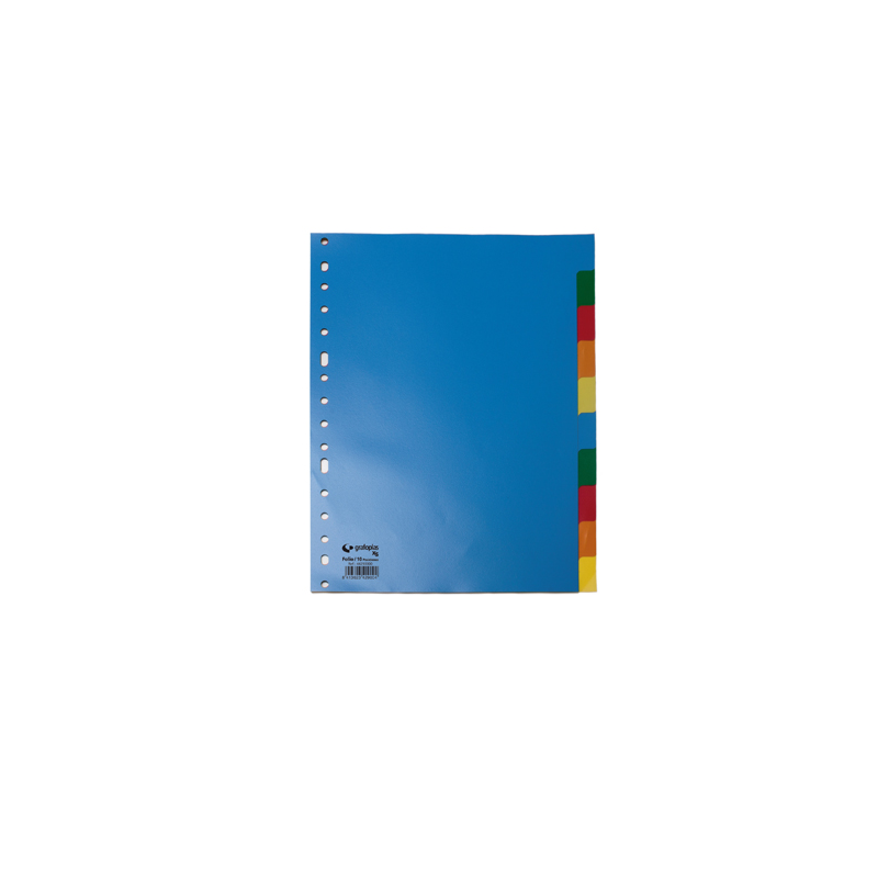 SEPARADOR A4 10 POS.  16 TALADROS
