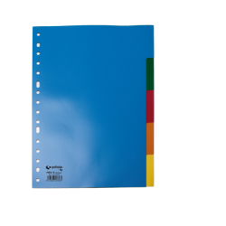 SEPARADOR PP A4 5 POSIC.