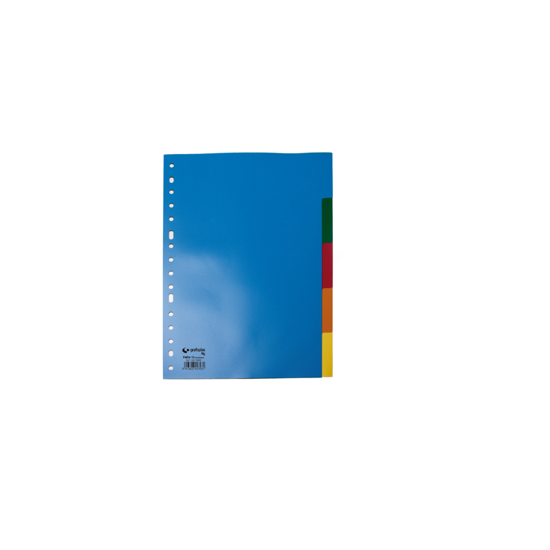 SEPARADOR PP A4 5 POSIC.