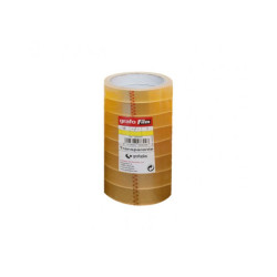 CINTA ADHESIVA 19MMX66M TRANSPARENTE