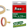 CIN. DOBLE CARA 15MMX10 ADHESIVA